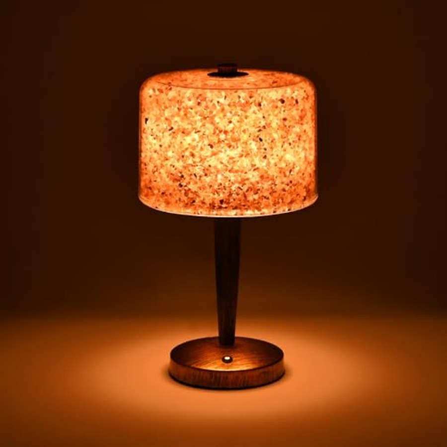 Himalayan Salt Lamp - Lâmpada de sal com controle de