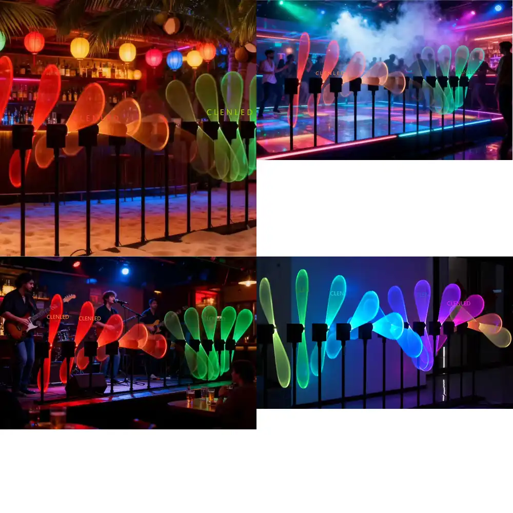 Decor Lighting Fans - Ventilador de Pixel LED RGB 24V
