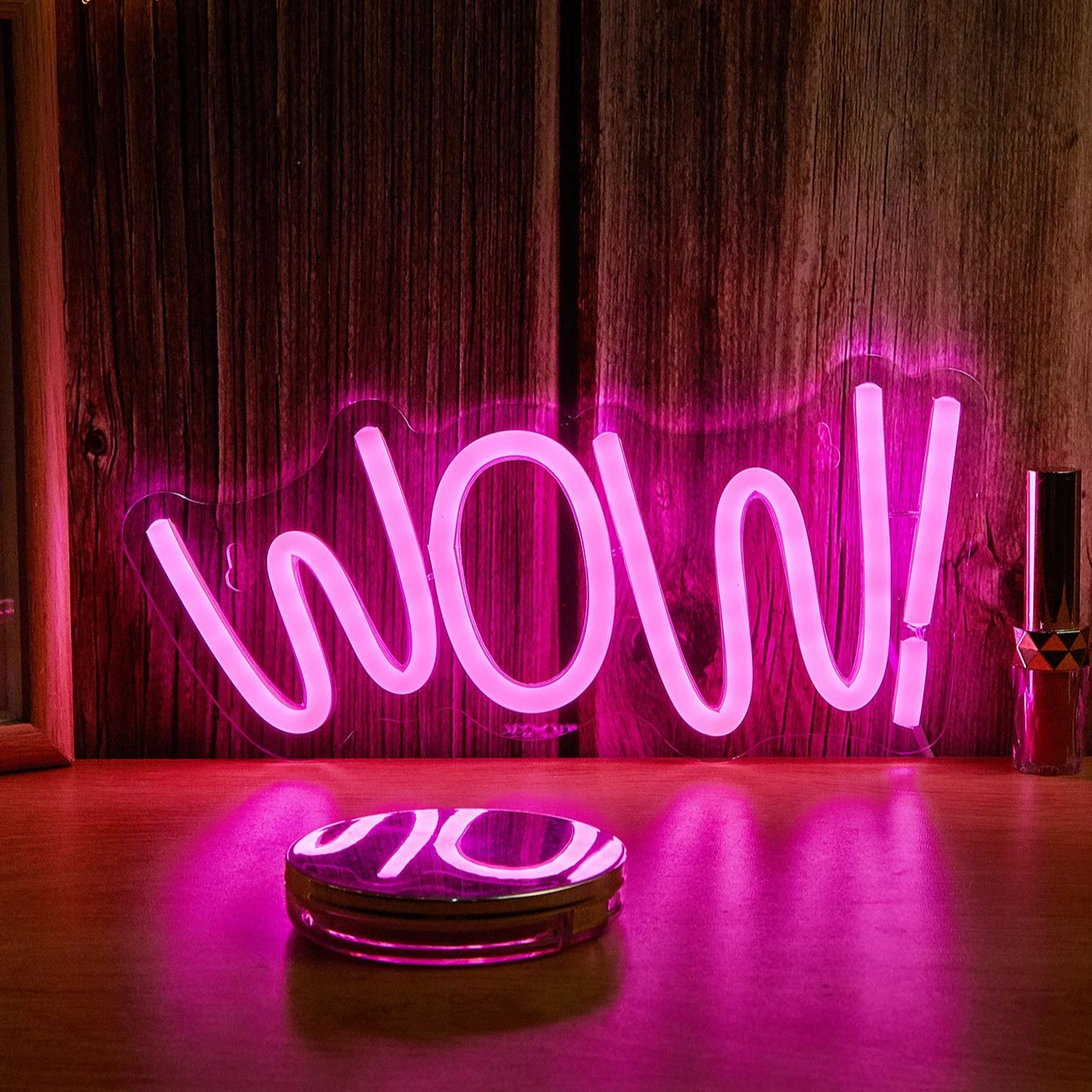 Lighting Decor Wow - Chi-buy LED Neon WOW USB Powered