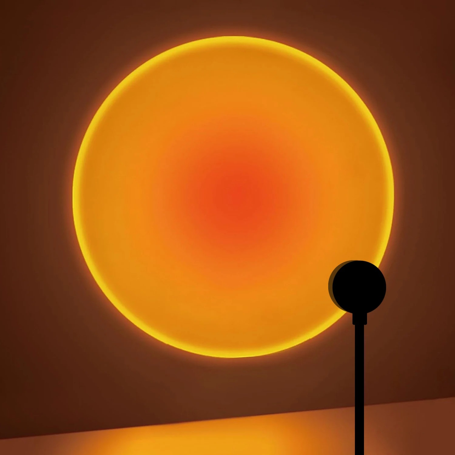 Sunset Lamp Projection - Lâmpada de projeção USB com efeito