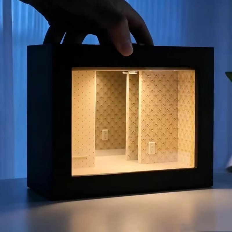 Lighting Decor Photos - Quadro de Espelho Infinito Abyss para