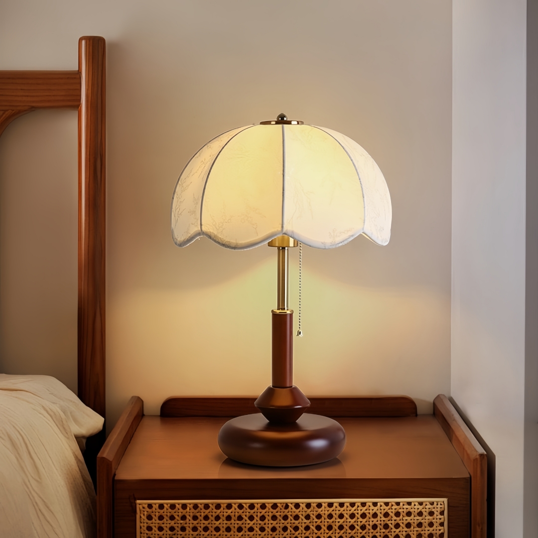 Lighting Decoration For Home - Luminária de Mesa Vintage com Cúpula