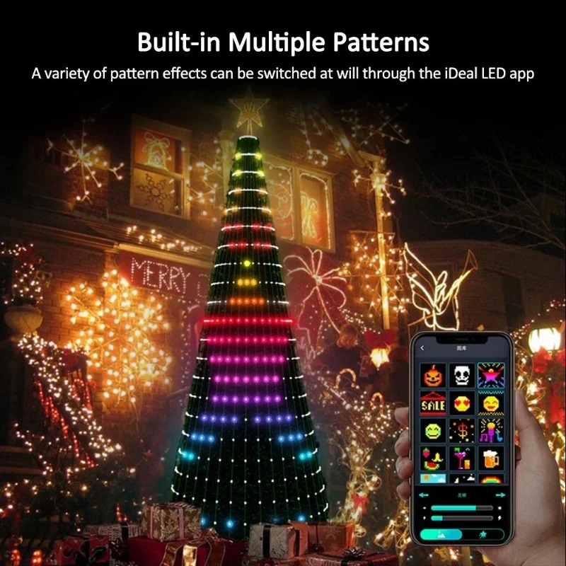 Lighting Decoration For Home - Luzes de Natal em Forma de
