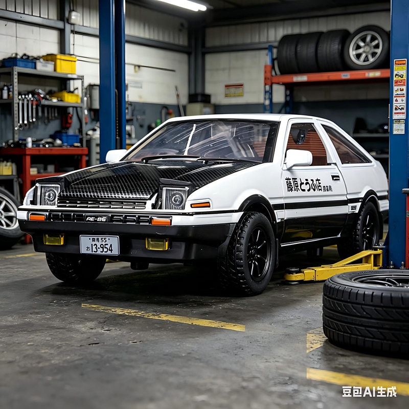Decor Lighting Returns - Modelo de carro Toyota AE86 em
