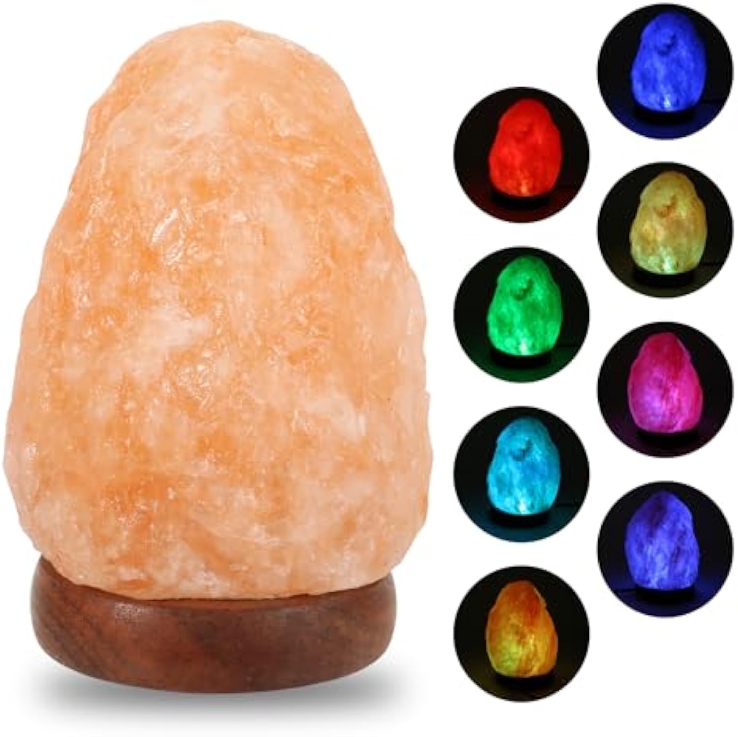 Himalayan Salt Lamp - Lâmpada de Sal Himalayan de Material
