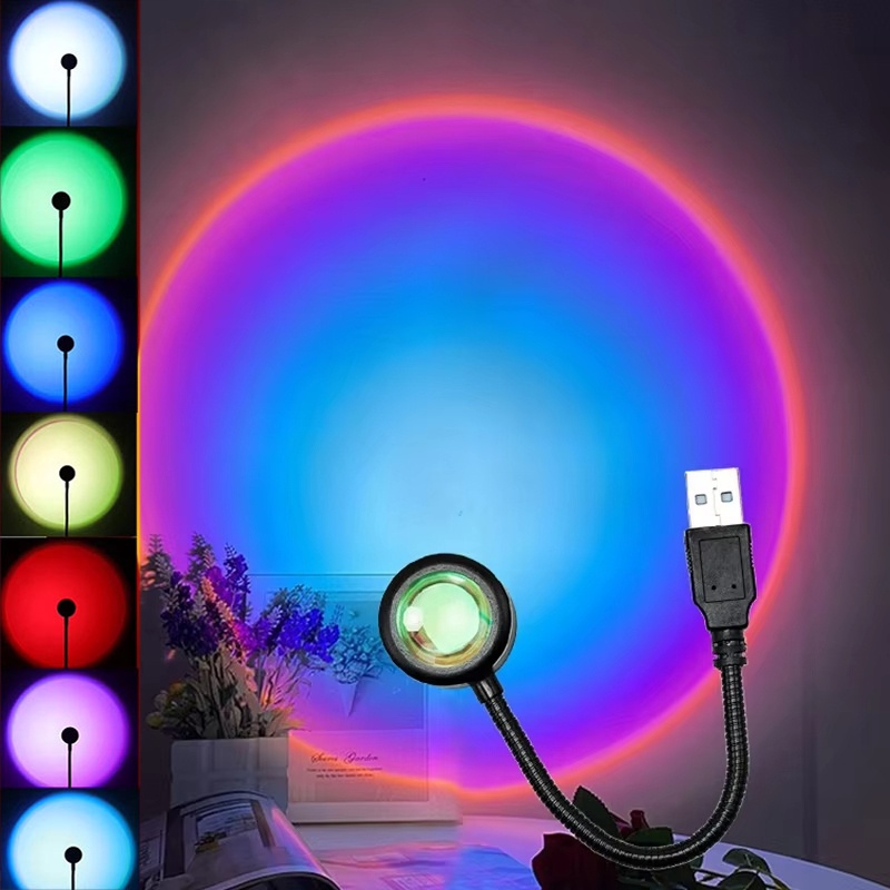 Lighting Decor Photos - Projetor de Parede Criativo USB LED