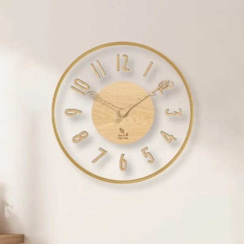 Lighting Home Decor Wall Clocks - Relógios de Parede Inteligentes com Sensor