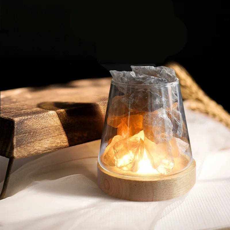 Himalayan Salt Lamp - D2 natural novidade mesa de sal