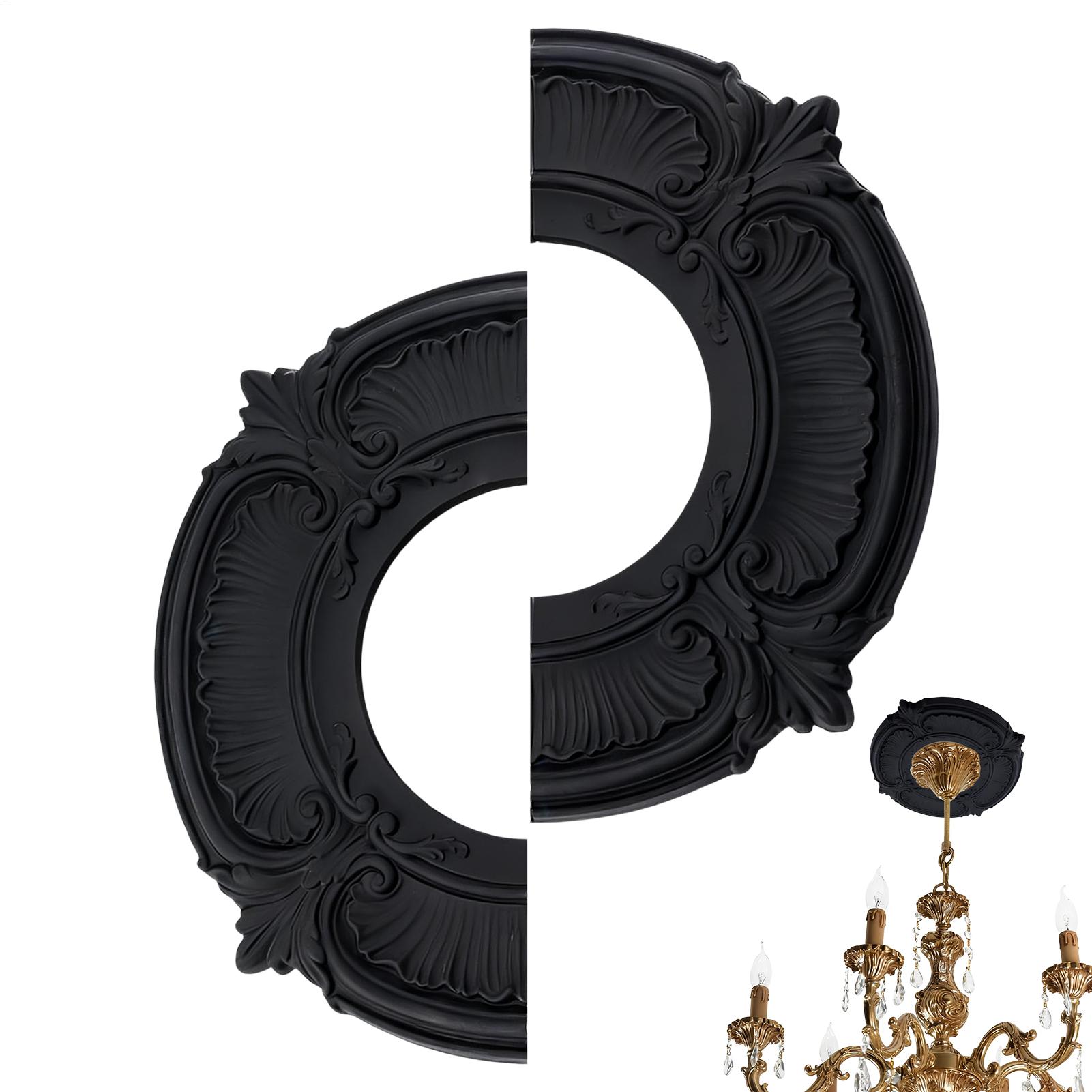 Decor Lighting Fans - Painel Decorativo Preto para Ventilador de