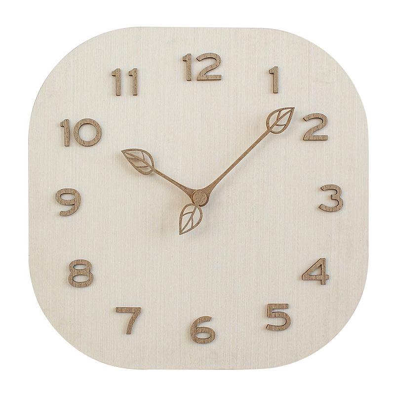 Lighting Home Decor Wall Clocks - Relógio de parede de personalidade moderna,