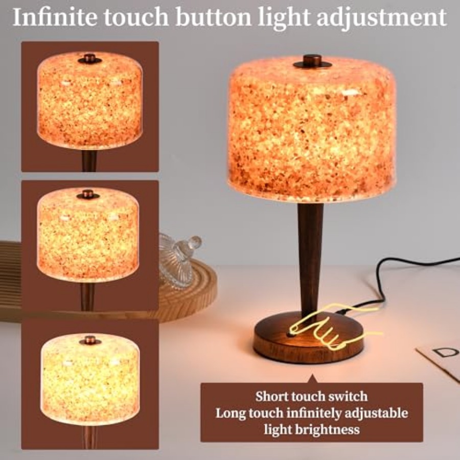 Lâmpada de sal com controle de - Himalayan Salt Lamp avaliação e preço
