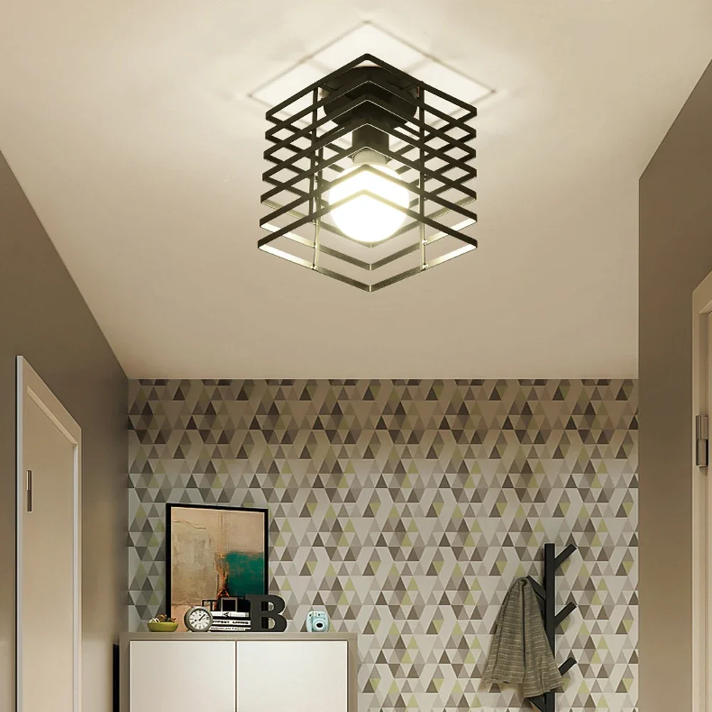 Luz de teto de ferro do vintag - Decor Lighting Returns avaliação e preço