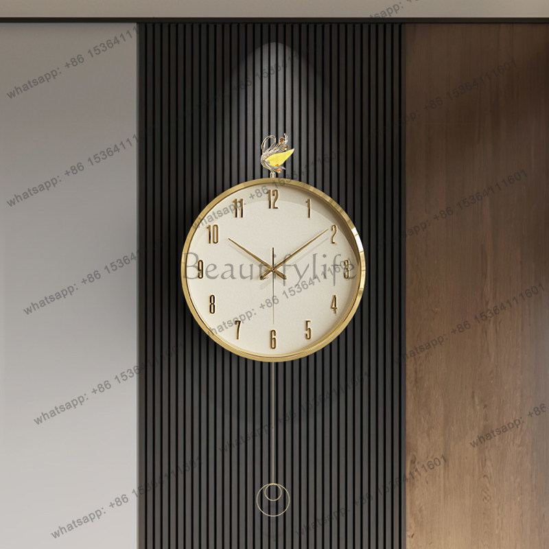 Relógio de parede moderno, sim - Lighting Home Decor Wall Clocks avaliação e preço