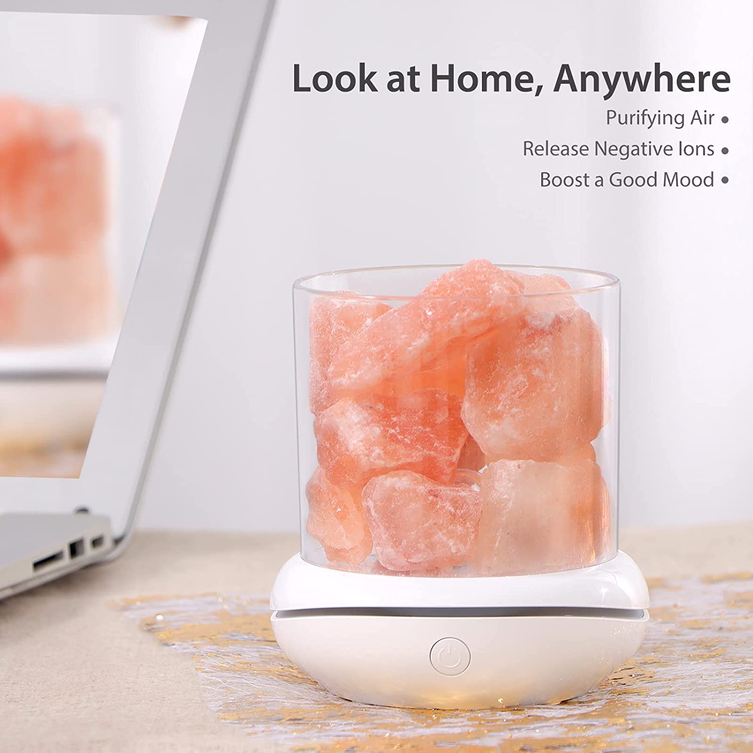 Lâmpadas Aromáticas Naturais d - Himalayan Salt Lamp avaliação e preço