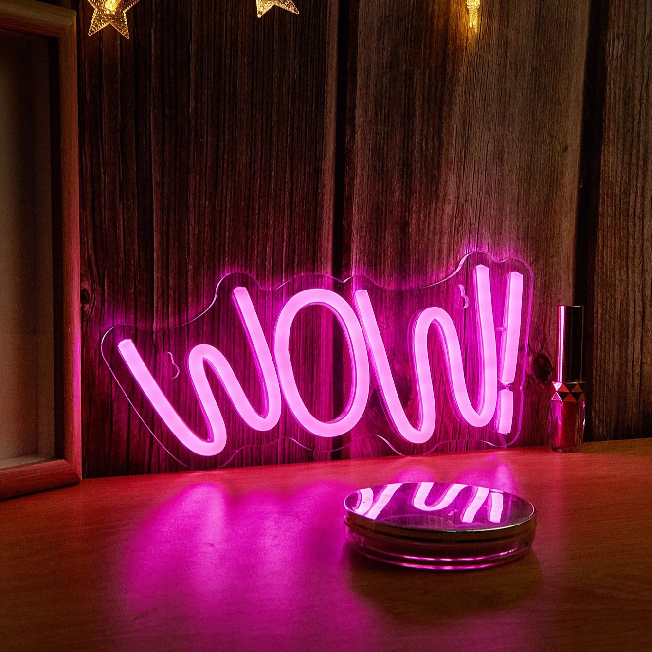 Chi-buy LED Neon WOW USB Power - Lighting Decor Wow avaliação e preço