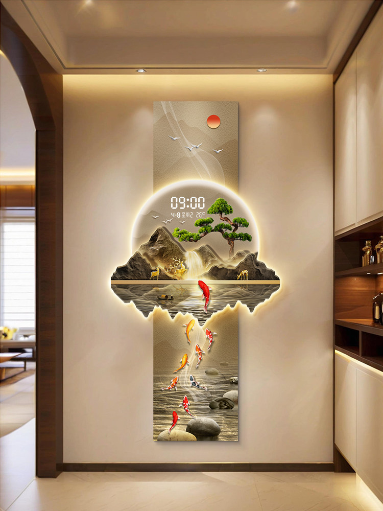 Relógios de Parede de Luxo par - Lighting Home Decor Wall Clocks avaliação e preço