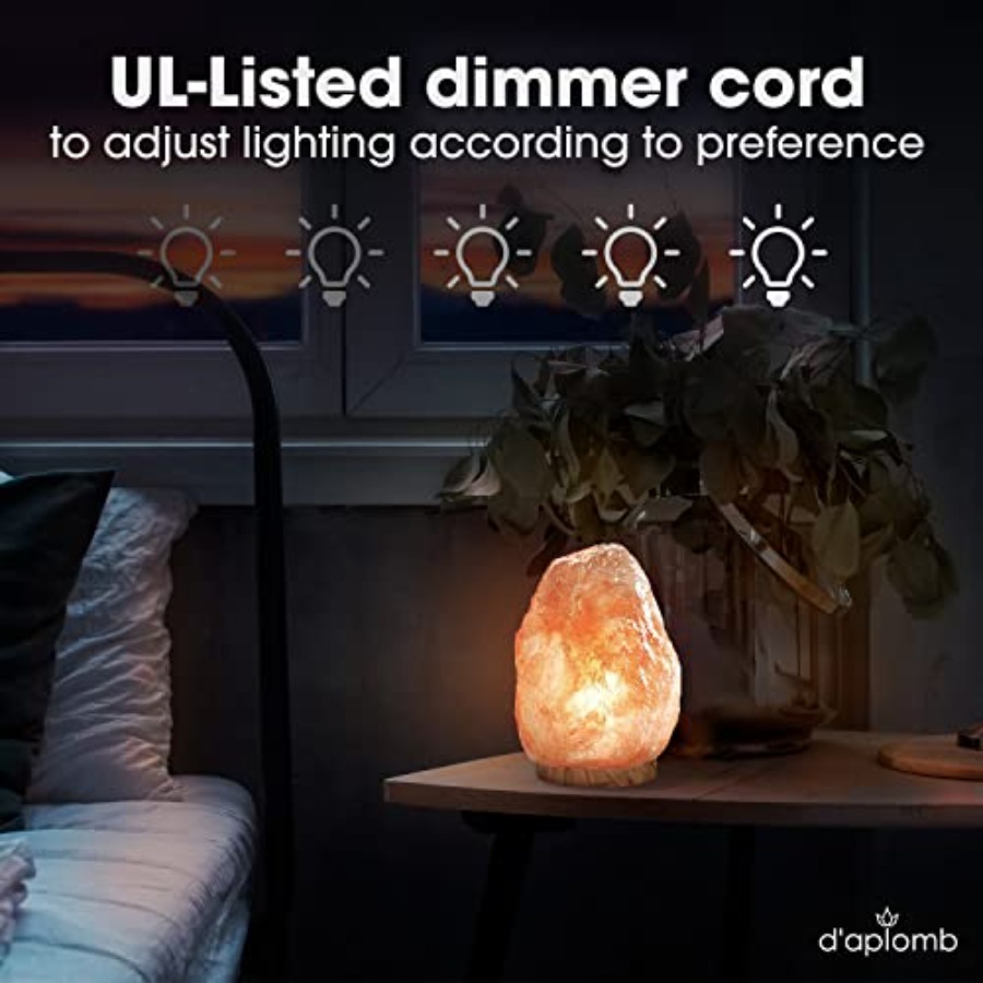 Lâmpada de Sal Natural do Hima - Himalayan Salt Lamp avaliação e preço