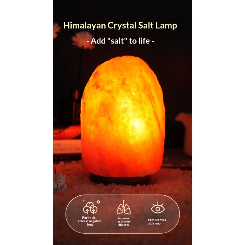 Lâmpada de sal do Himalaia imp - Himalayan Salt Lamp avaliação e preço