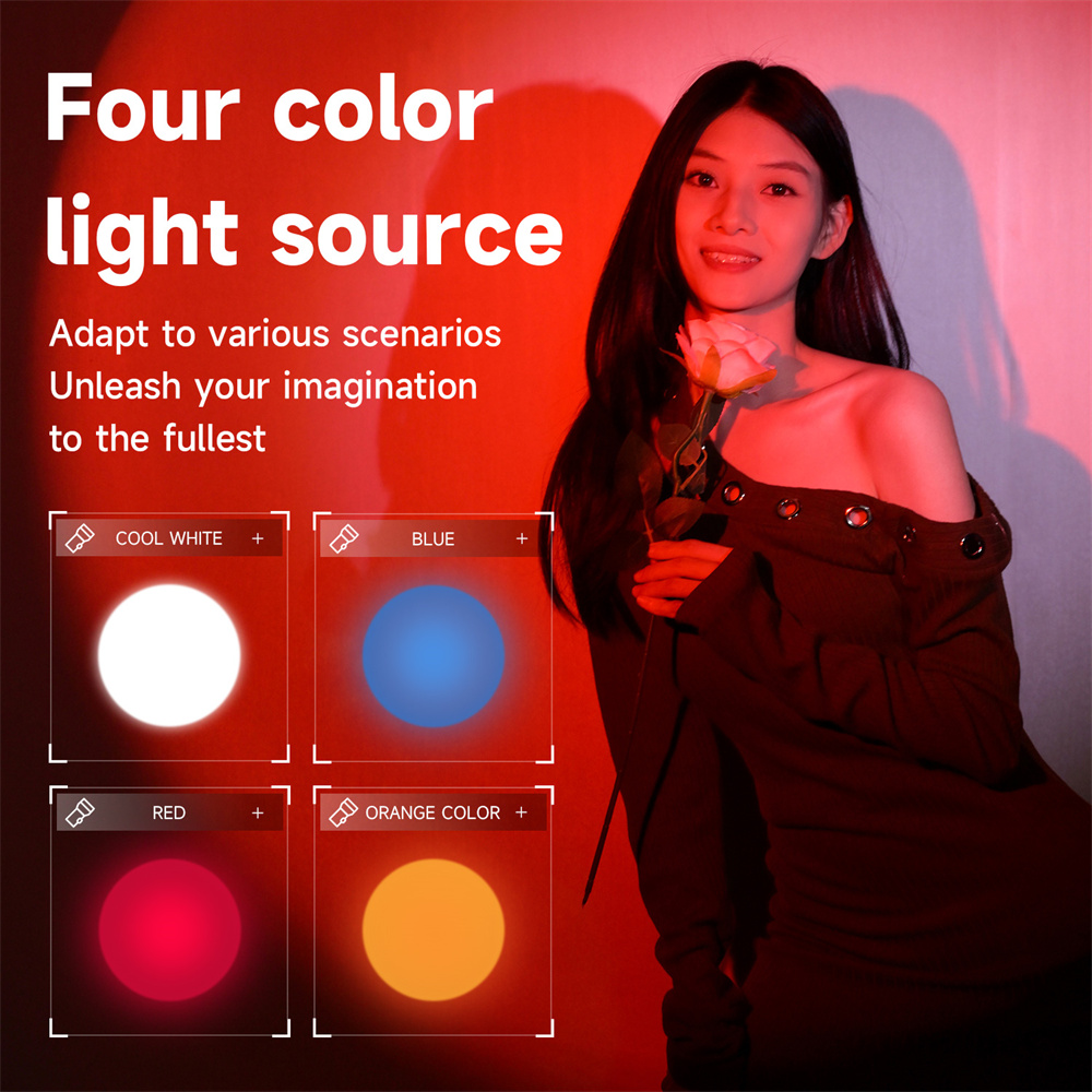 NOVO Flash de Fotografia com 4 - Sunset Lamp Projection avaliação e preço
