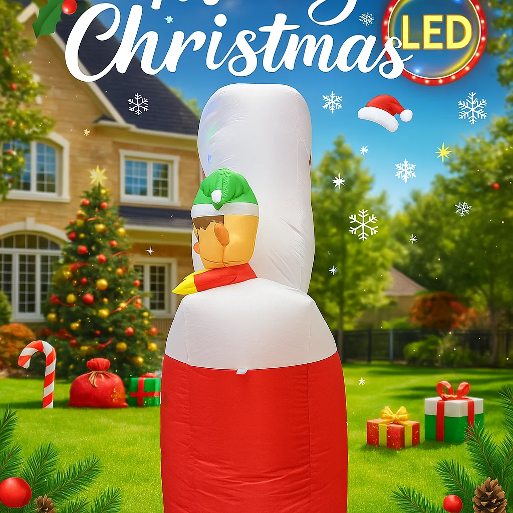 7ft gigante iluminação do feri - Santa'S Elves Holiday Lighting & Decor Llc avaliação e preço