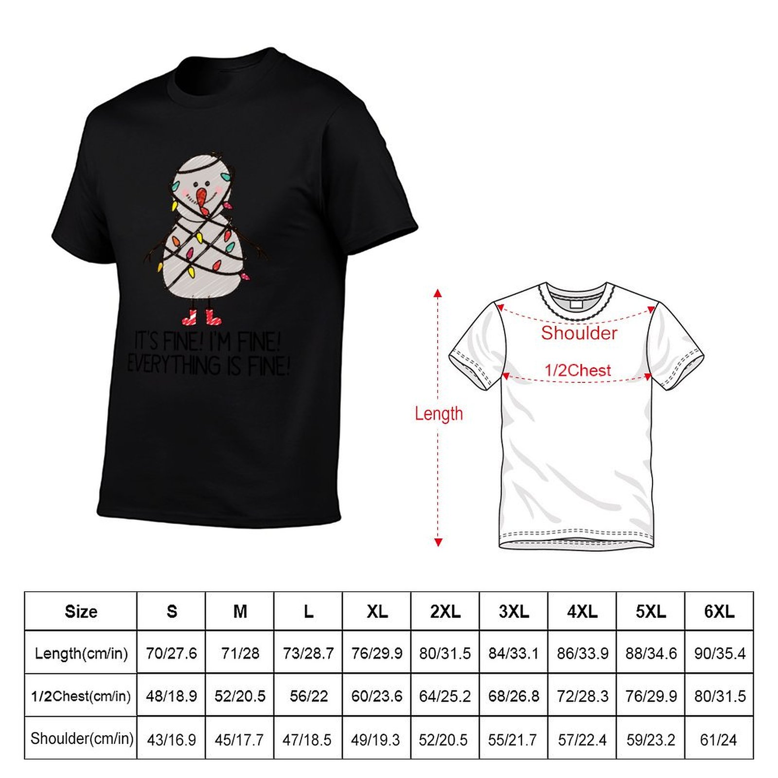 Camiseta de Natal Feia e Diver - Santa'S Elves Holiday Lighting & Decor Llc avaliação e preço