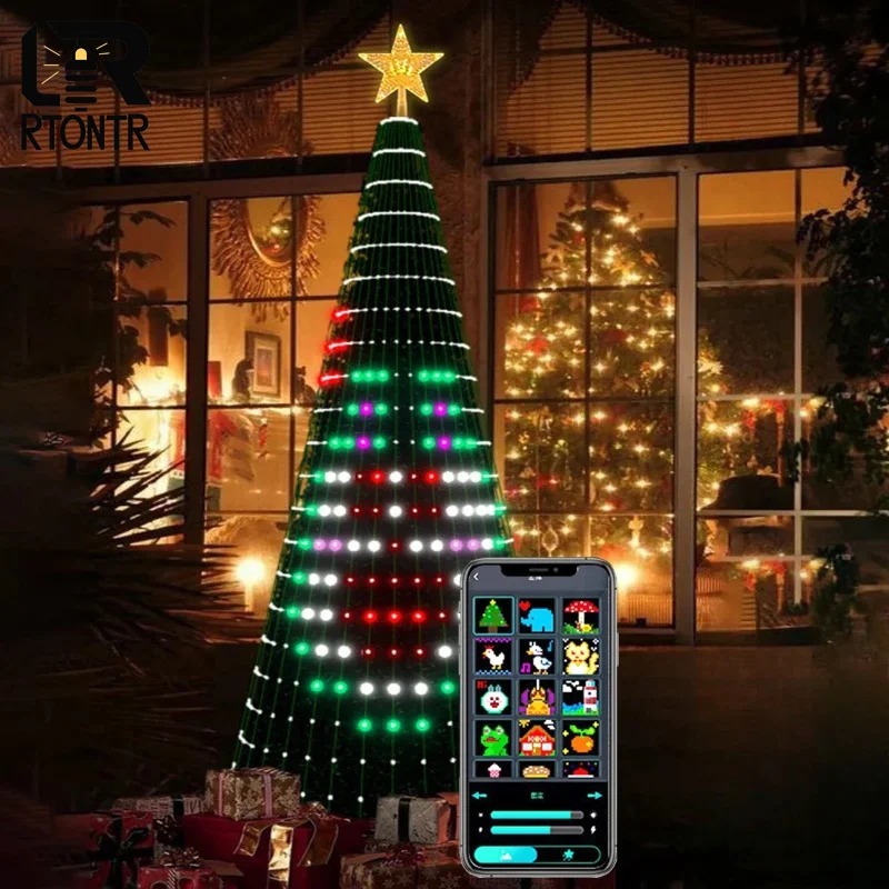 Luzes de Natal em Forma de Est - Lighting Decoration For Home avaliação e preço