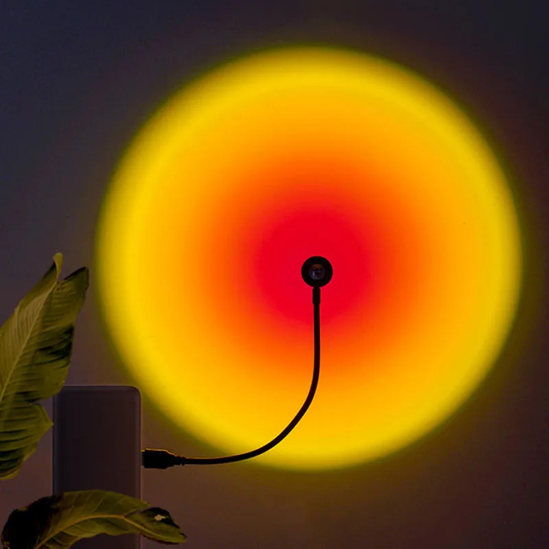 Lâmpada LED de Pôr do Sol (1-4 - Sunset Lamp Projection avaliação e preço