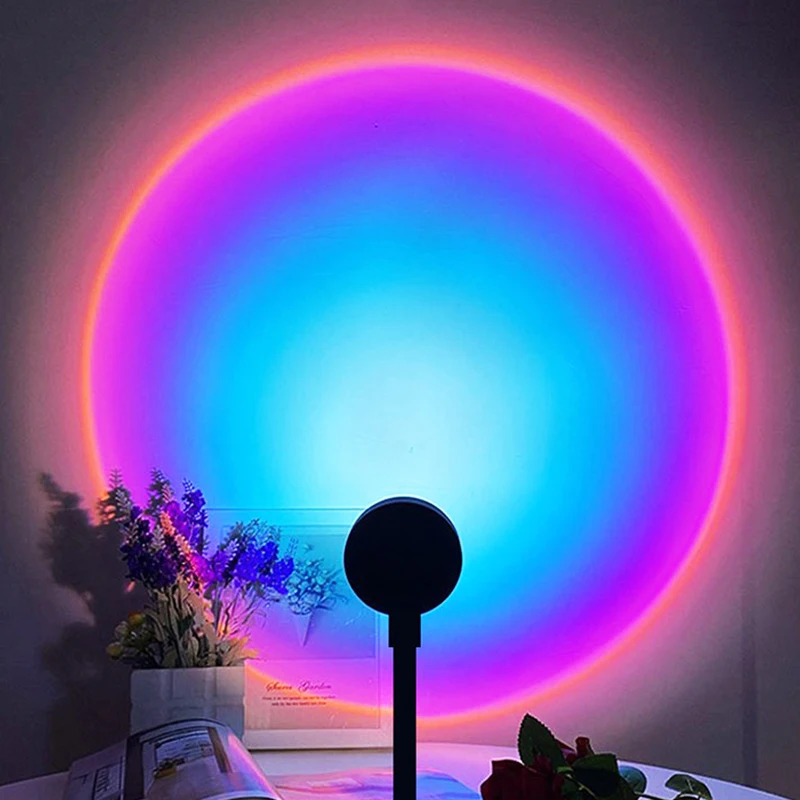 Lâmpada LED de Pôr do Sol (1-4 - Sunset Lamp Projection avaliação e preço