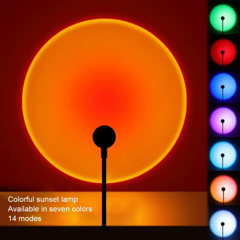 Lâmpada LED de Pôr do Sol (1-4 - Sunset Lamp Projection avaliação e preço