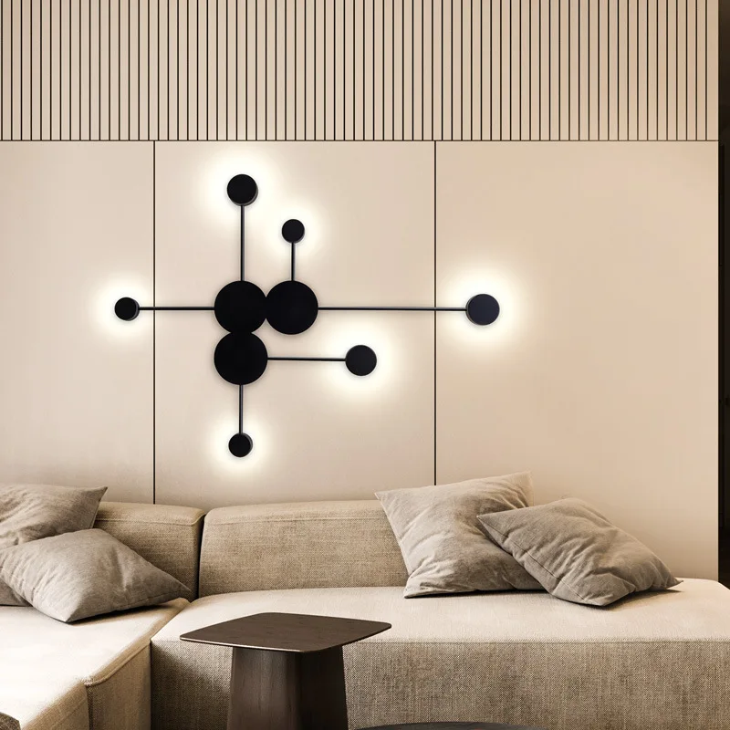 Moderno LED Wall Sconce Luz, S - Lighting Home Decor Wall Clocks avaliação e preço