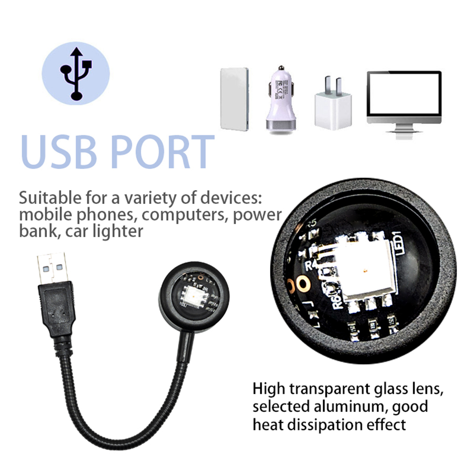 Lâmpada Projetora LED USB Efei - Sunset Lamp Projection avaliação e preço