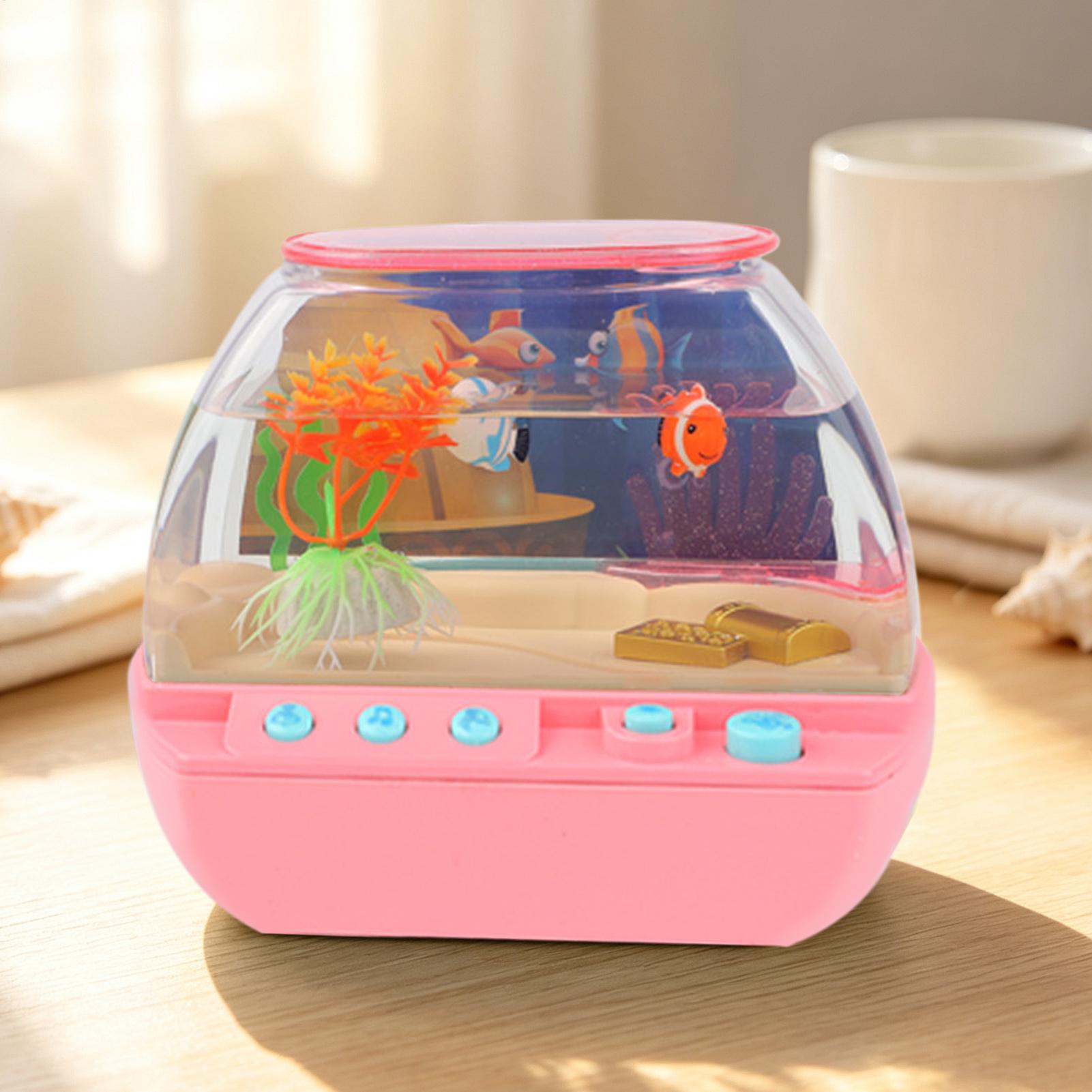 Aquário de Brinquedo com Músic - Lighting Decoration For Home avaliação e preço