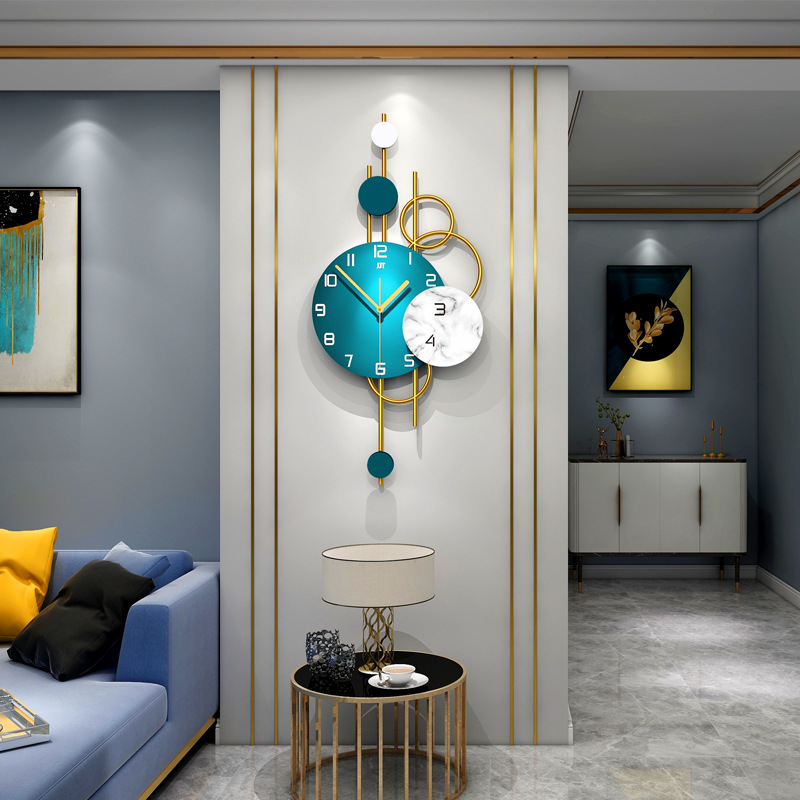 Relógios de parede sala estar  - Lighting Home Decor Wall Clocks avaliação e preço