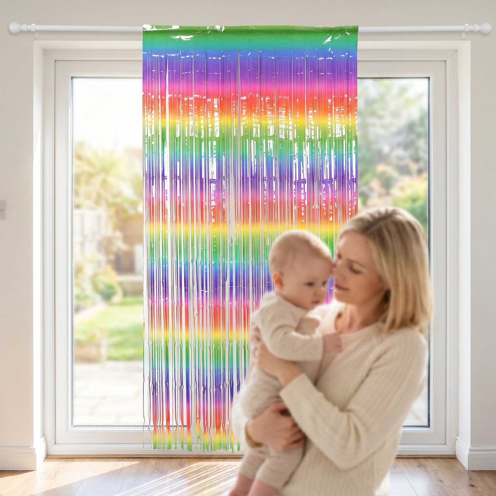 2 Peças de Cortinas de Franjas - Lighting Decor Photos avaliação e preço