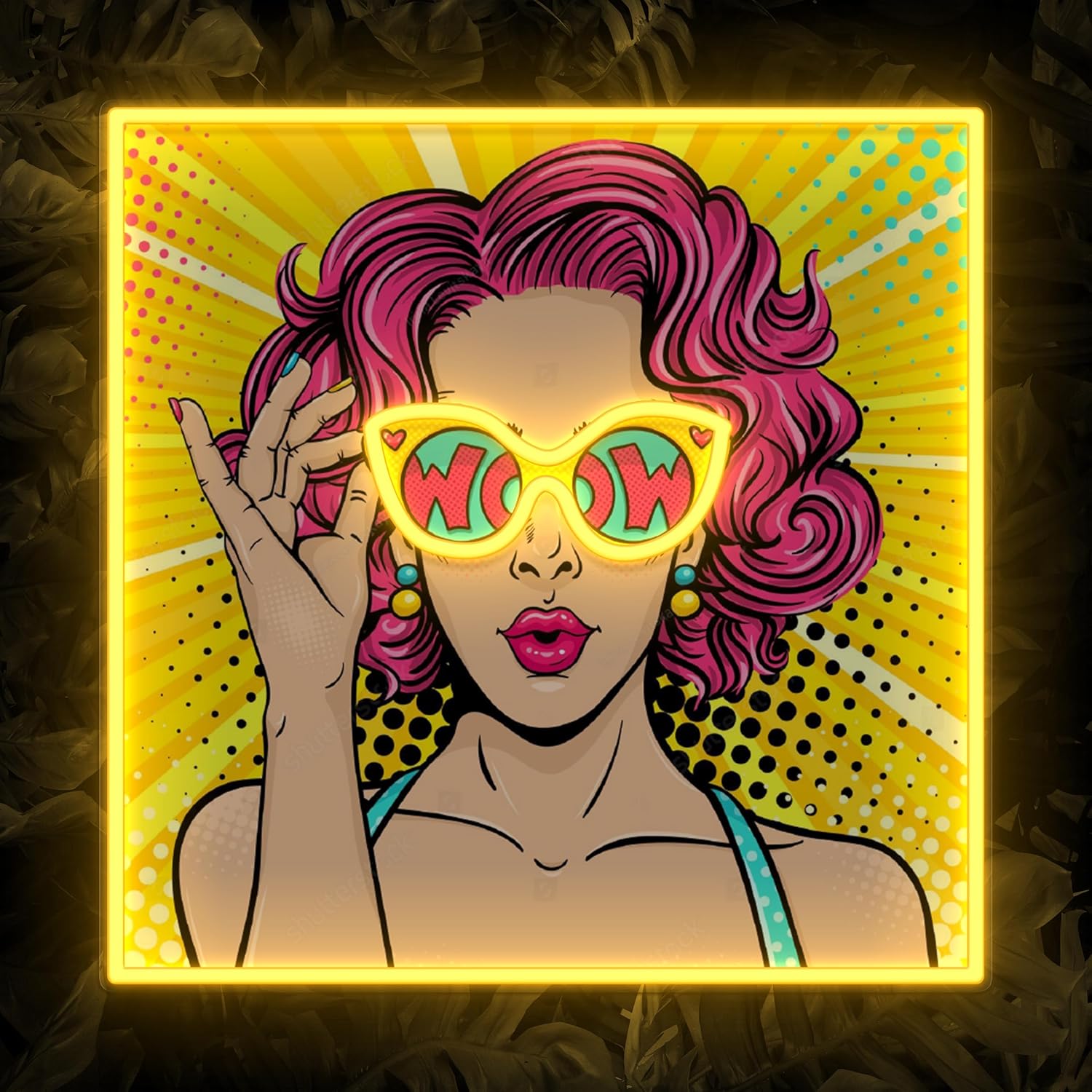 Luminária Neon LED Wow Lady UV - Lighting Decor Wow avaliação e preço
