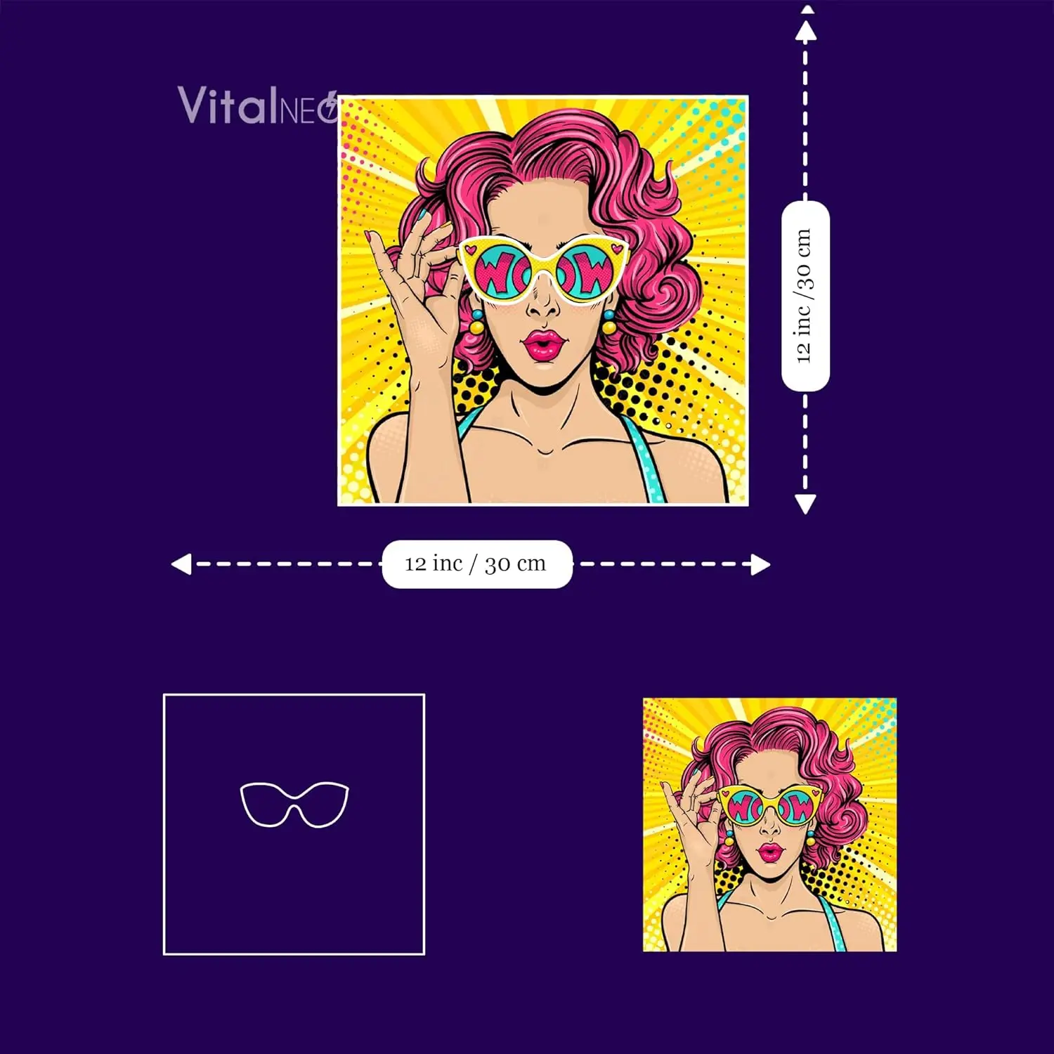 Luminária Neon LED Wow Lady UV - Lighting Decor Wow avaliação e preço