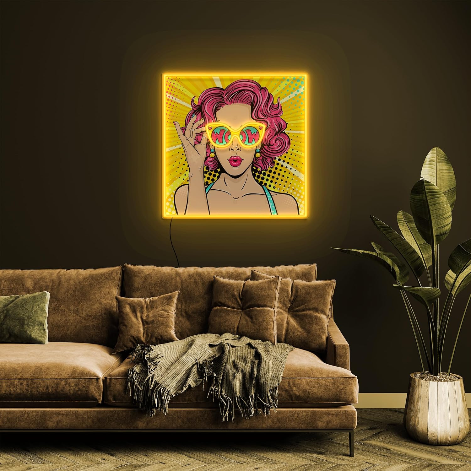 Luminária Neon LED Wow Lady UV - Lighting Decor Wow avaliação e preço