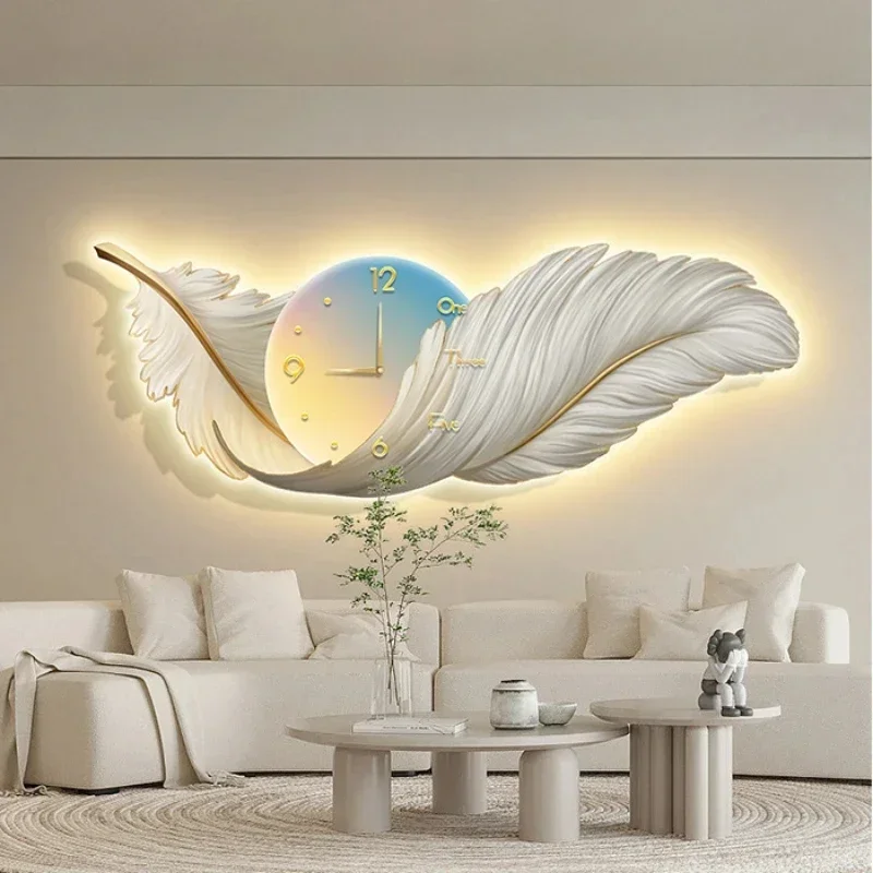 Relógios de Arte LED, Relógio  - Lighting Home Decor Wall Clocks avaliação e preço