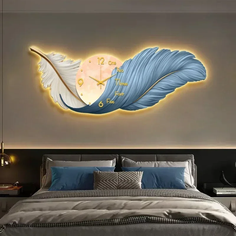 Relógios de Arte LED, Relógio  - Lighting Home Decor Wall Clocks avaliação e preço