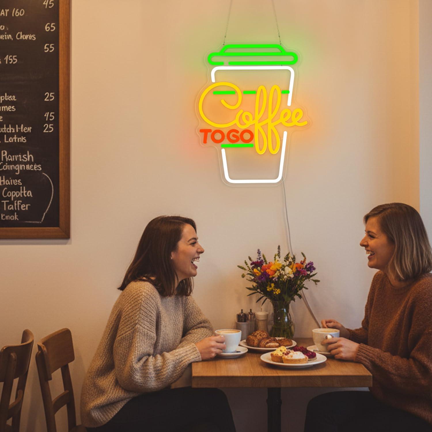 Letreiro Neon de Café com Luze - Lighting Decoration For Home avaliação e preço
