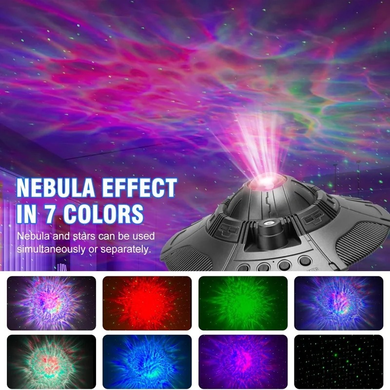 Luz noturna ufo led estrela pr - Sunset Lamp Projection avaliação e preço