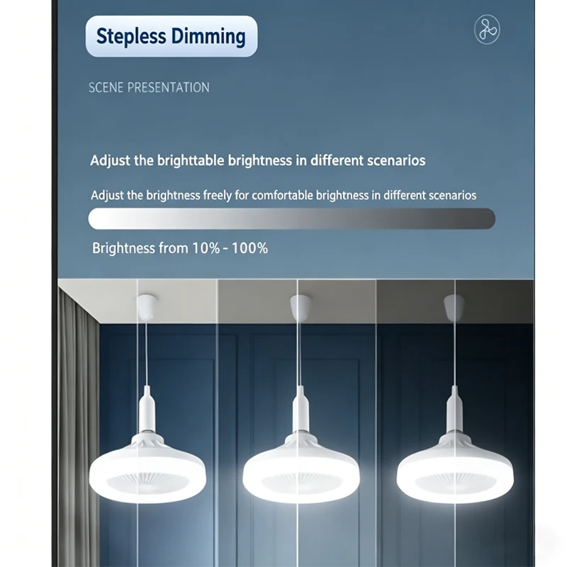 Luminária de Teto 2 em 1 com V - Decor Lighting Fans avaliação e preço