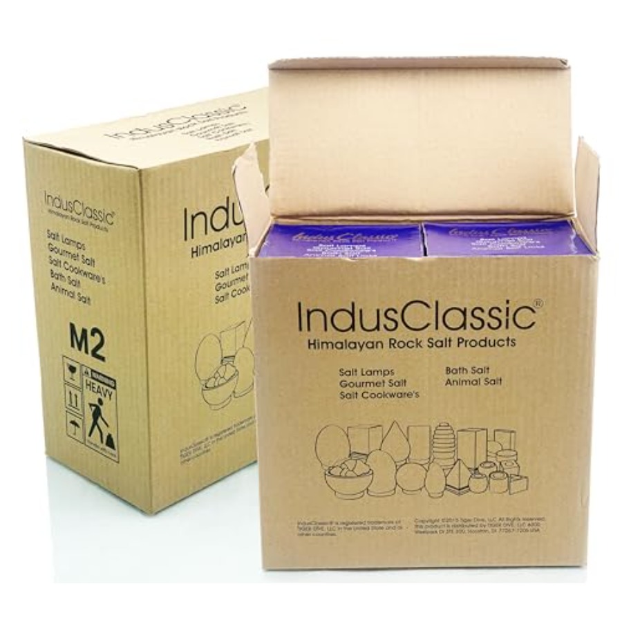 LN-02 Pacote com 2 Lâmpadas de - Himalayan Salt Lamp avaliação e preço