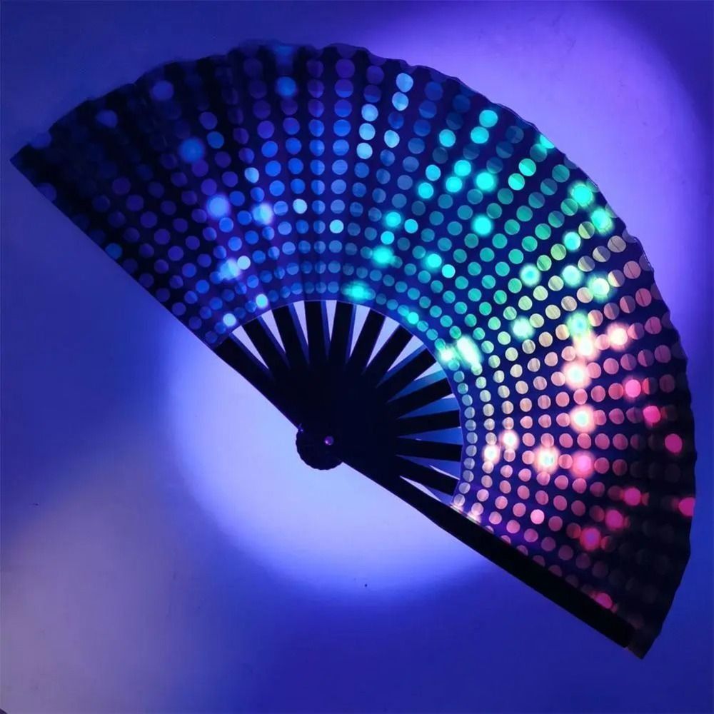 Leques de Mão Grandes com Luze - Decor Lighting Fans avaliação e preço