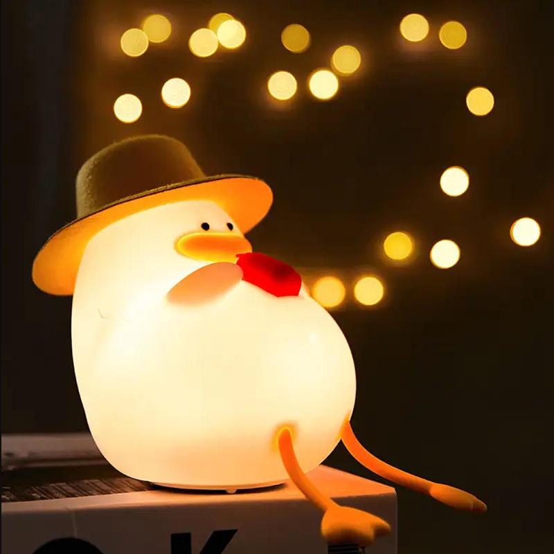 Luz noturna Happy Duck, lâmpad - Lighting Decoration For Home avaliação e preço