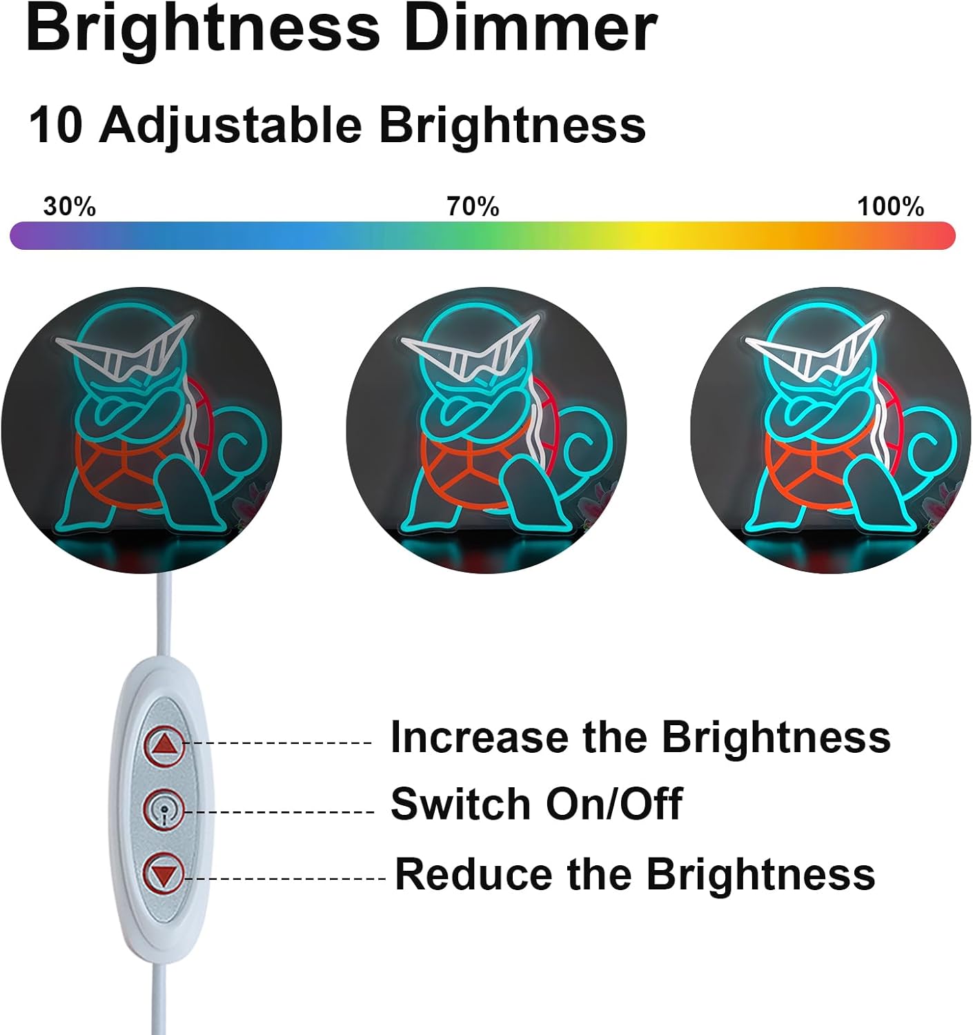 Letreiro Neon LED Pokemon Squi - Decor Lighting Fans avaliação e preço