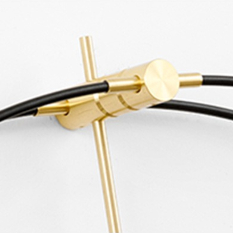Luz de luxo multi-camadas reló - Lighting Home Decor Wall Clocks avaliação e preço