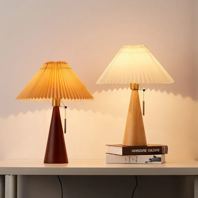 Luminária de mesa retrô plissa - Lighting Decoration For Home avaliação e preço