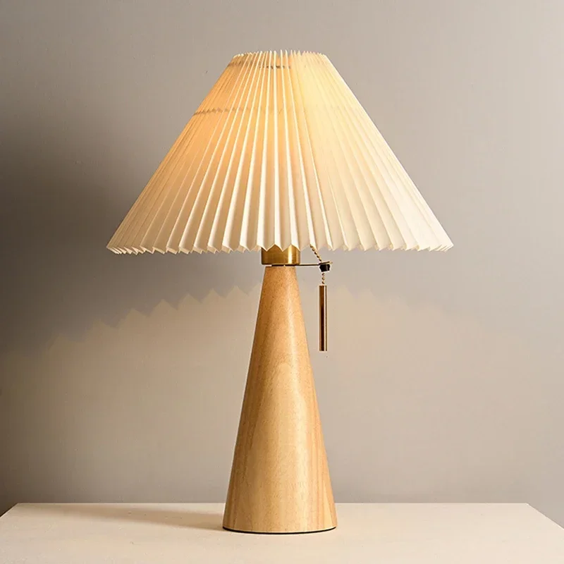 Luminária de mesa retrô plissa - Lighting Decoration For Home avaliação e preço
