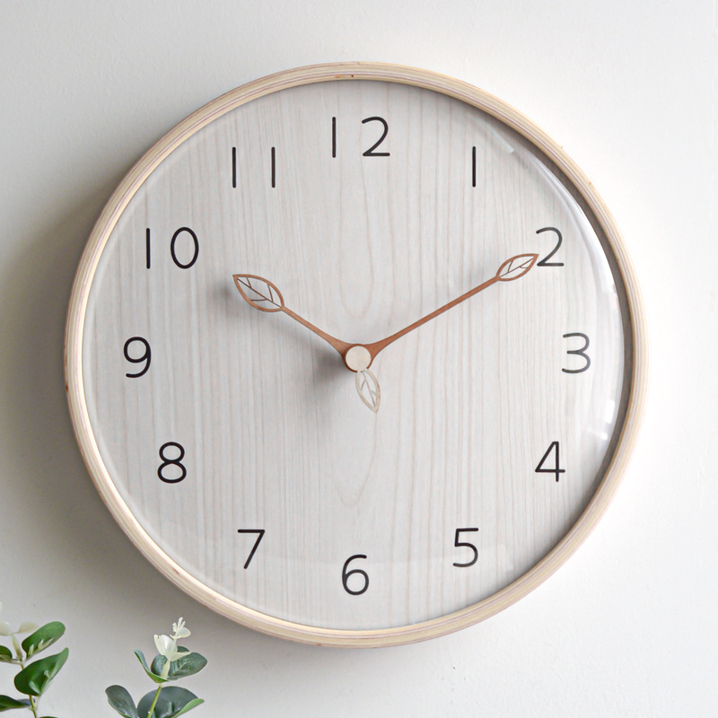 Estilo nórdico luz relógio de  - Lighting Home Decor Wall Clocks avaliação e preço